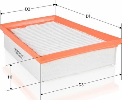 Tecneco Filters AR2030PM - Filtro aria www.autoricambi360.it