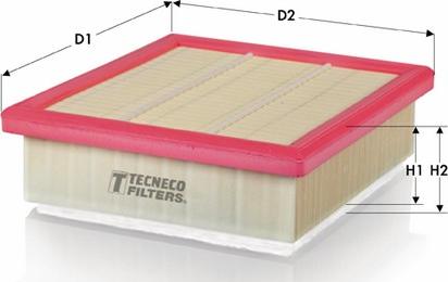 Tecneco Filters AR21002PM-S - Filtro aria www.autoricambi360.it