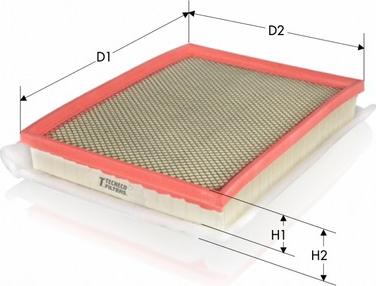 Tecneco Filters AR30125/1PM-S - Filtro aria www.autoricambi360.it
