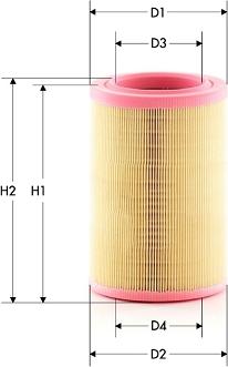 Tecneco Filters AR2286 - Filtro aria www.autoricambi360.it
