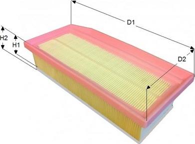 Tecneco Filters AR27030PMS - Filtro aria www.autoricambi360.it