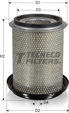 Tecneco Filters AR775-I - Filtro aria www.autoricambi360.it