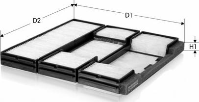 Tecneco Filters CK9659 - Filtro, Aria abitacolo www.autoricambi360.it