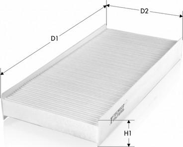 Tecneco Filters CK8831 - Filtro, Aria abitacolo www.autoricambi360.it