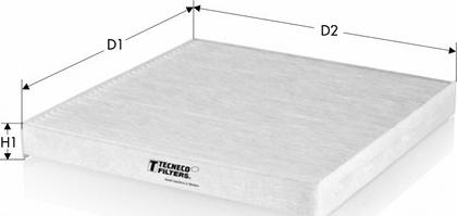 Tecneco Filters CK23011 - Filtro, Aria abitacolo www.autoricambi360.it