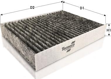 Tecneco Filters CK1291C - Filtro, Aria abitacolo www.autoricambi360.it