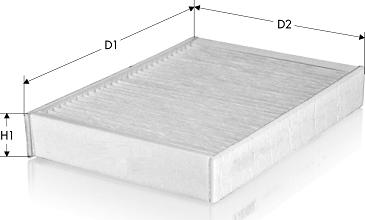 Tecneco Filters CK1268 - Filtro, Aria abitacolo www.autoricambi360.it