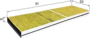 Tecneco Filters CKA1294 - Filtro, Aria abitacolo www.autoricambi360.it