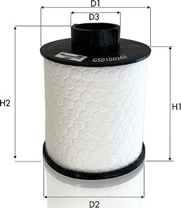 Tecneco Filters GS010026-E - Filtro carburante www.autoricambi360.it