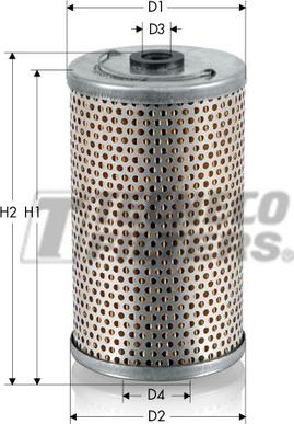 Tecneco Filters GS01241 - Filtro carburante www.autoricambi360.it
