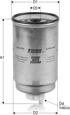 Tecneco Filters GS0296 - Filtro carburante www.autoricambi360.it