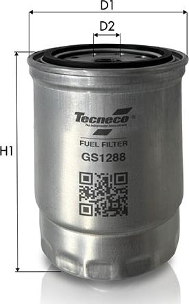 Tecneco Filters GS1288 - Filtro carburante www.autoricambi360.it