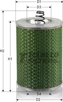 Tecneco Filters OL0627 - Filtro olio www.autoricambi360.it