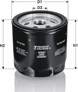 Tecneco Filters OL531 - Filtro olio www.autoricambi360.it