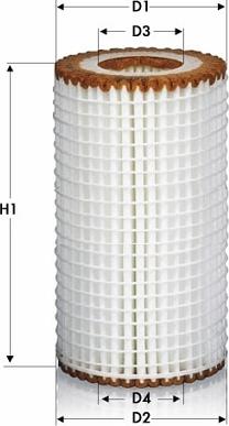 Tecneco Filters OL2206E - Filtro olio www.autoricambi360.it