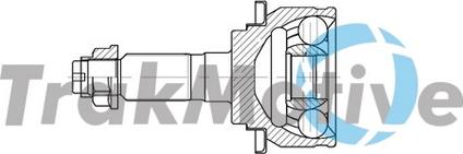 TrakMotive 40-0837 - Kit giunti, Semiasse www.autoricambi360.it
