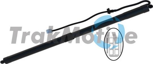 TrakMotive 60-0058 - Motore elettrico, Cofano posteriore www.autoricambi360.it
