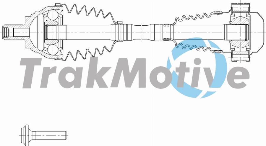 TrakMotive 30-2136 - Albero motore / Semiasse www.autoricambi360.it