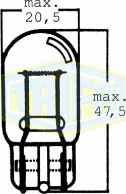 Trifa 01781 - Lampadina, Indicatore direzione www.autoricambi360.it