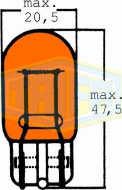 Trifa 81781 - Lampadina, Indicatore direzione www.autoricambi360.it