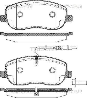 PSA 425231 - Kit pastiglie freno, Freno a disco www.autoricambi360.it