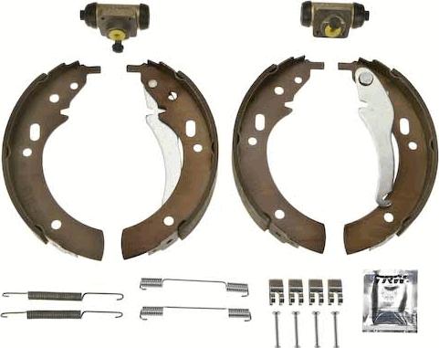 TRW BK1550 - Kit ganasce freno www.autoricambi360.it