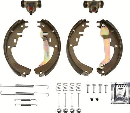 TRW BK1605 - Kit ganasce freno www.autoricambi360.it