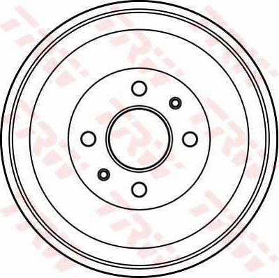 TRW DB4016 - Tamburo freno www.autoricambi360.it