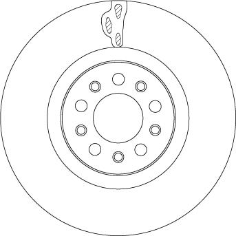 TRW DF4478S - Discofreno www.autoricambi360.it