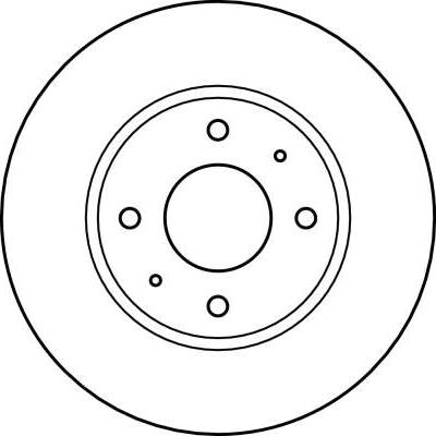 TRW DF4054 - Discofreno www.autoricambi360.it