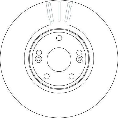 TRW DF4229S - Discofreno www.autoricambi360.it