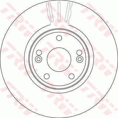 TRW DF4229 - Discofreno www.autoricambi360.it