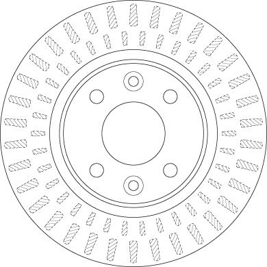 TRW DF6534 - Discofreno www.autoricambi360.it