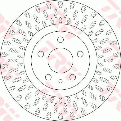 TRW DF6522 - Discofreno www.autoricambi360.it