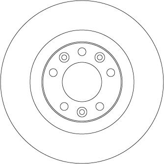 TRW DF6667 - Discofreno www.autoricambi360.it