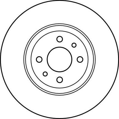 TRW DF2566 - Discofreno www.autoricambi360.it