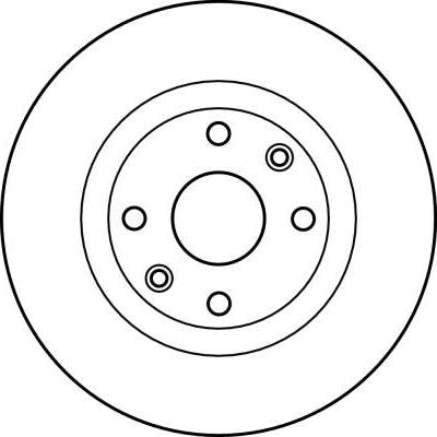 TRW DF2586 - Discofreno www.autoricambi360.it