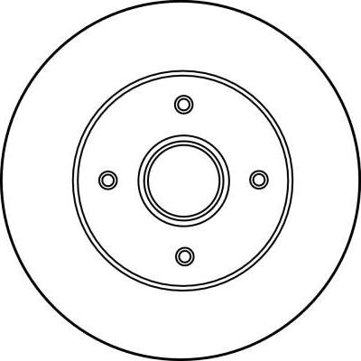 TRW DF2706 - Discofreno www.autoricambi360.it