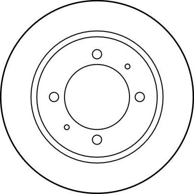 TRW DF2784 - Discofreno www.autoricambi360.it