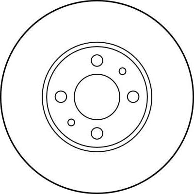 TRW DF2734 - Discofreno www.autoricambi360.it