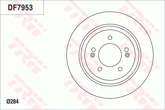 TRW DF7953 - Discofreno www.autoricambi360.it
