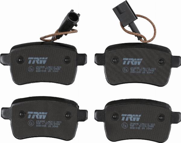 TRW GDB1905 - Kit pastiglie freno, Freno a disco www.autoricambi360.it