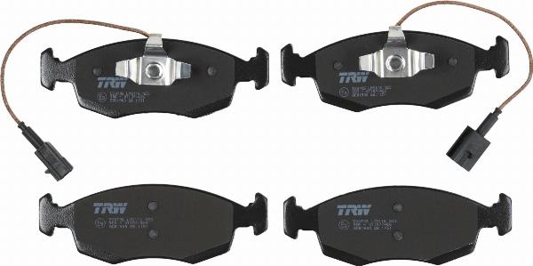TRW GDB1900 - Kit pastiglie freno, Freno a disco www.autoricambi360.it