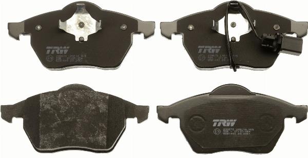 TRW GDB1440 - Kit pastiglie freno, Freno a disco www.autoricambi360.it