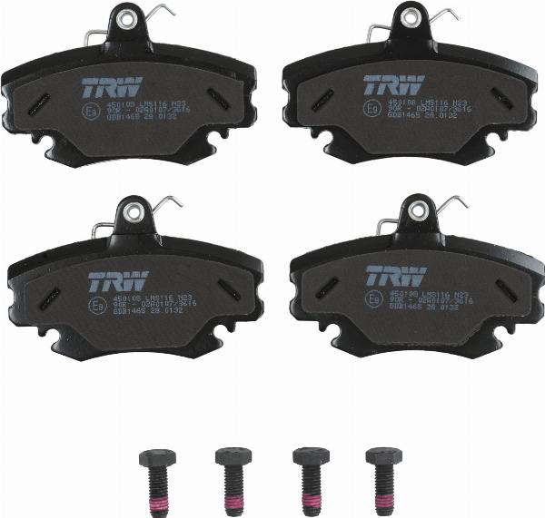 TRW GDB1465 - Kit pastiglie freno, Freno a disco www.autoricambi360.it