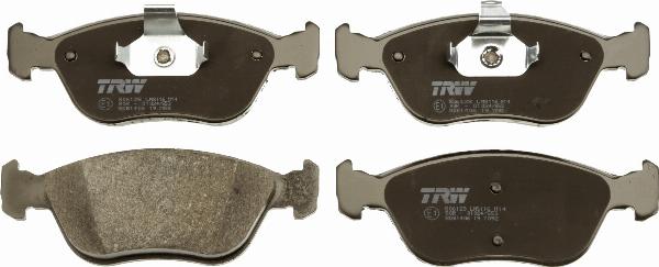TRW GDB1406 - Kit pastiglie freno, Freno a disco www.autoricambi360.it