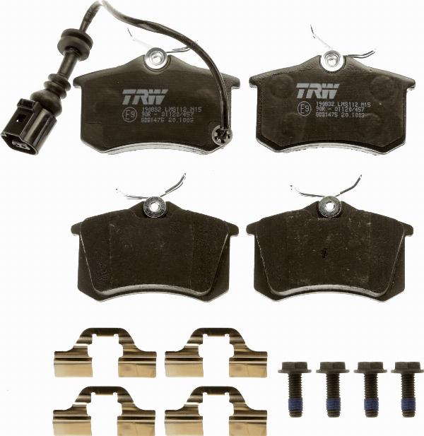 TRW GDB1475 - Kit pastiglie freno, Freno a disco www.autoricambi360.it