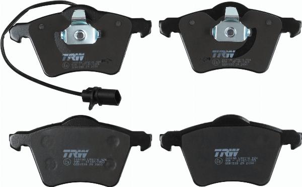TRW GDB1538 - Kit pastiglie freno, Freno a disco www.autoricambi360.it