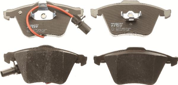 TRW GDB1659 - Kit pastiglie freno, Freno a disco www.autoricambi360.it