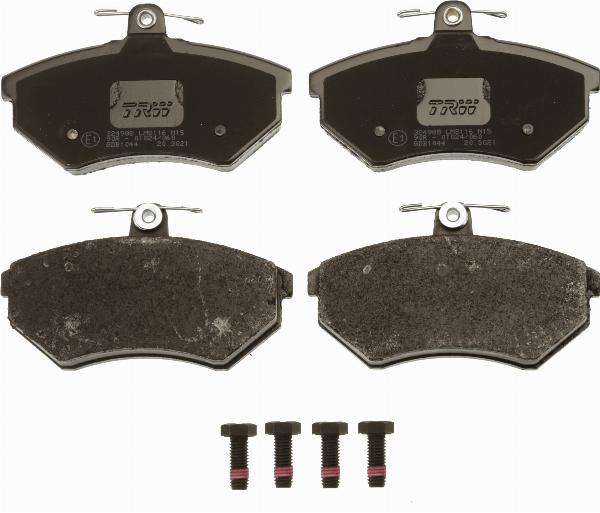 TRW GDB1044 - Kit pastiglie freno, Freno a disco www.autoricambi360.it